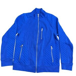 INC International Concepts Men’s Blue Quilted Jacket Size S Stylish Outerwear